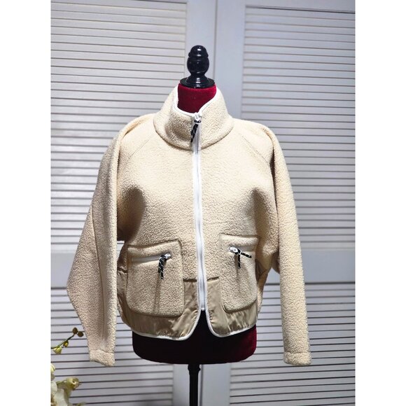 Cools Club Women's Natural Jacket Australia Oversized Size 12 2201 - Picture 2 of 15